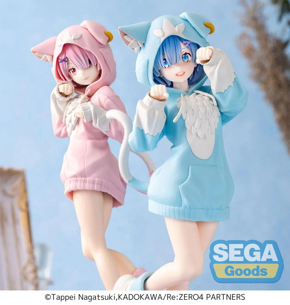 Re:Zero Starting Life in Another World XStellar PVC Statue Rem Mofumofu Pack 22 cm by Sega - Re