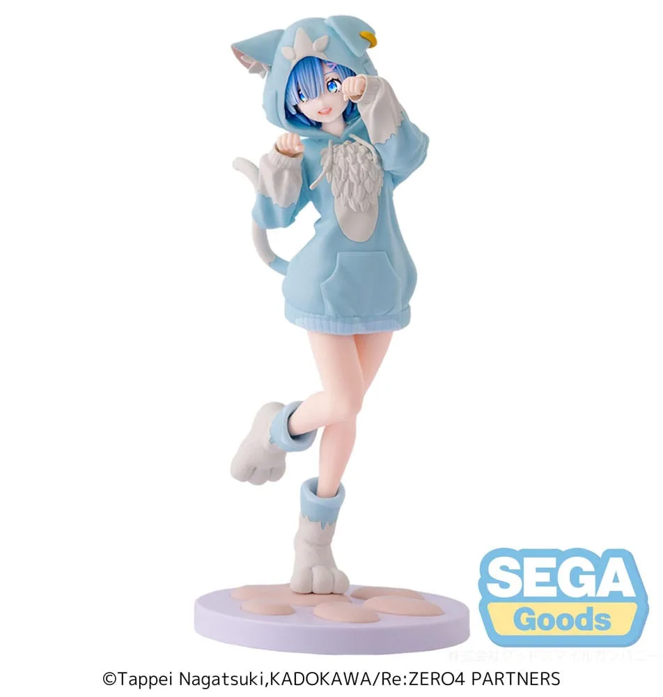 Re:Zero Starting Life in Another World XStellar PVC Statue Rem Mofumofu Pack 22 cm by Sega - Re