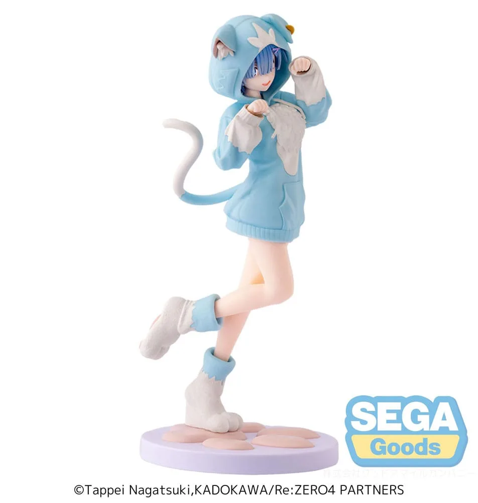Re:Zero Starting Life in Another World XStellar PVC Statue Rem Mofumofu Pack 22 cm by Sega - Re