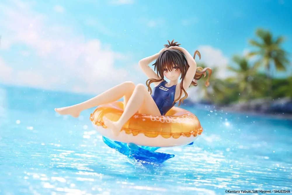 To Love-Ru Darkness Aqua Float Girls PVC Statue Mikan Yuki 10 cm by Taito Prize - To Love-Ru