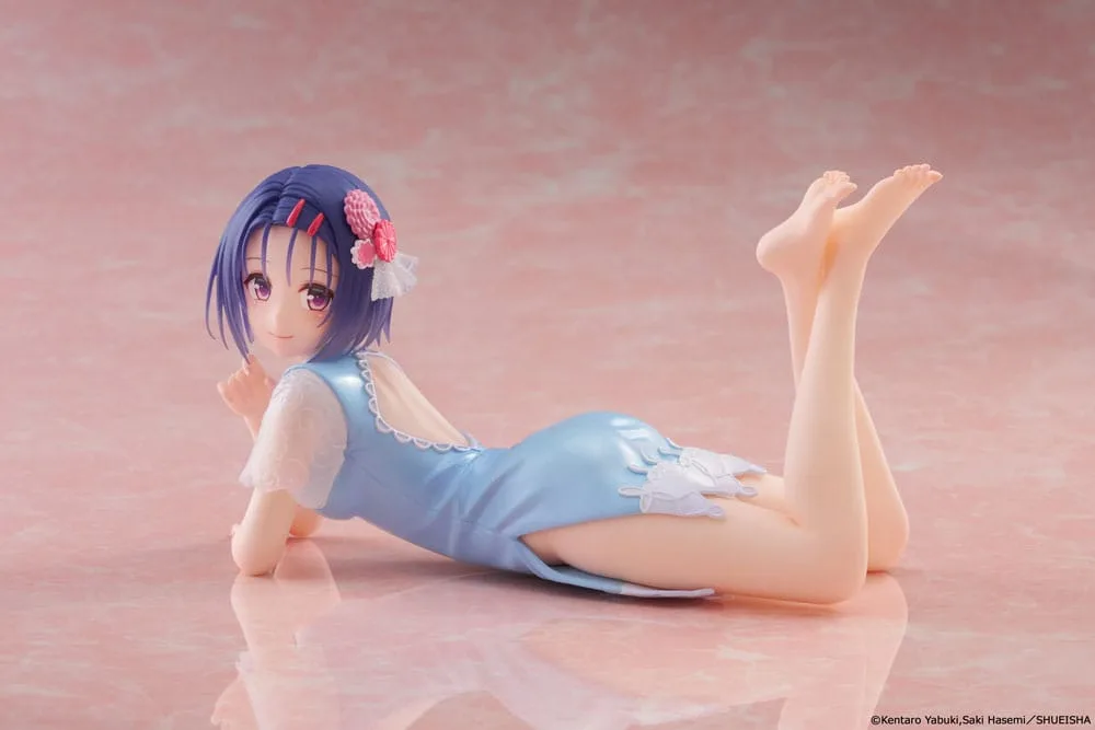 To Love-Ru Darkness PVC Statue Desktop Cute Figure Haruna Sairenji (China Dress Ver.) 13 cm by Taito Prize - To Love-Ru