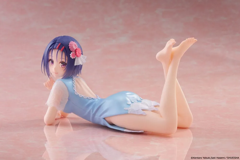 To Love-Ru Darkness PVC Statue Desktop Cute Figure Haruna Sairenji (China Dress Ver.) 13 cm by Taito Prize - To Love-Ru