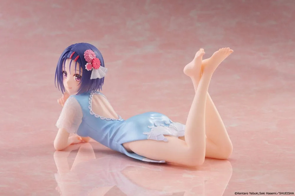 To Love-Ru Darkness PVC Statue Desktop Cute Figure Haruna Sairenji (China Dress Ver.) 13 cm by Taito Prize - To Love-Ru