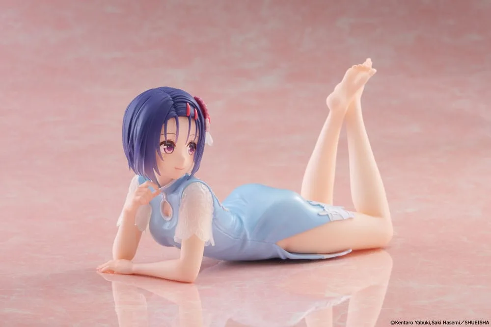 To Love-Ru Darkness PVC Statue Desktop Cute Figure Haruna Sairenji (China Dress Ver.) 13 cm by Taito Prize - To Love-Ru
