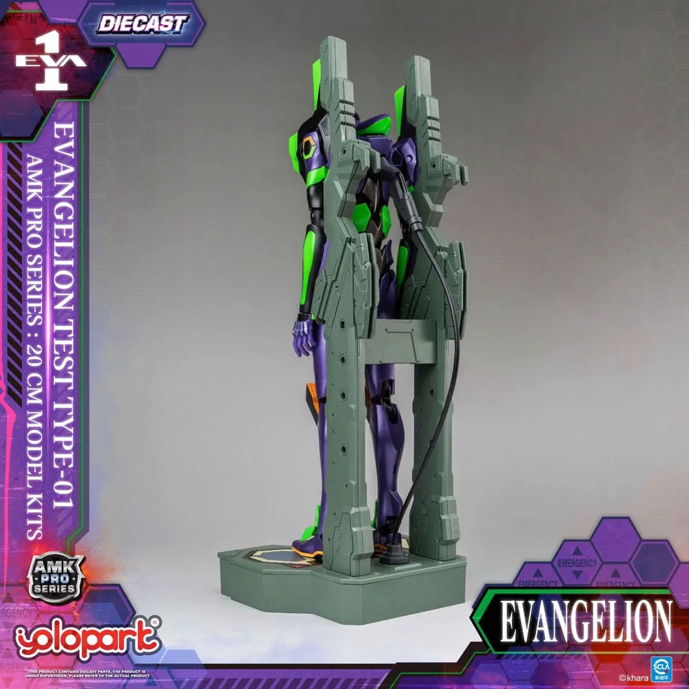 Neon Genesis Evangelion AMK Pro Series Plastic Model Kit Eva-01 Test Type 20 cm by Yolopark - Evangelion