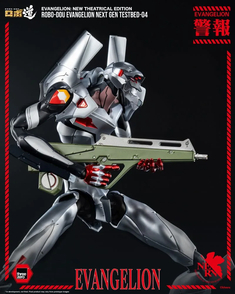 Evangelion: New Theatrical Edition Robo-Dou Action Figure Evangelion Testbed-04 25 cm by ThreeZero - Evangelion