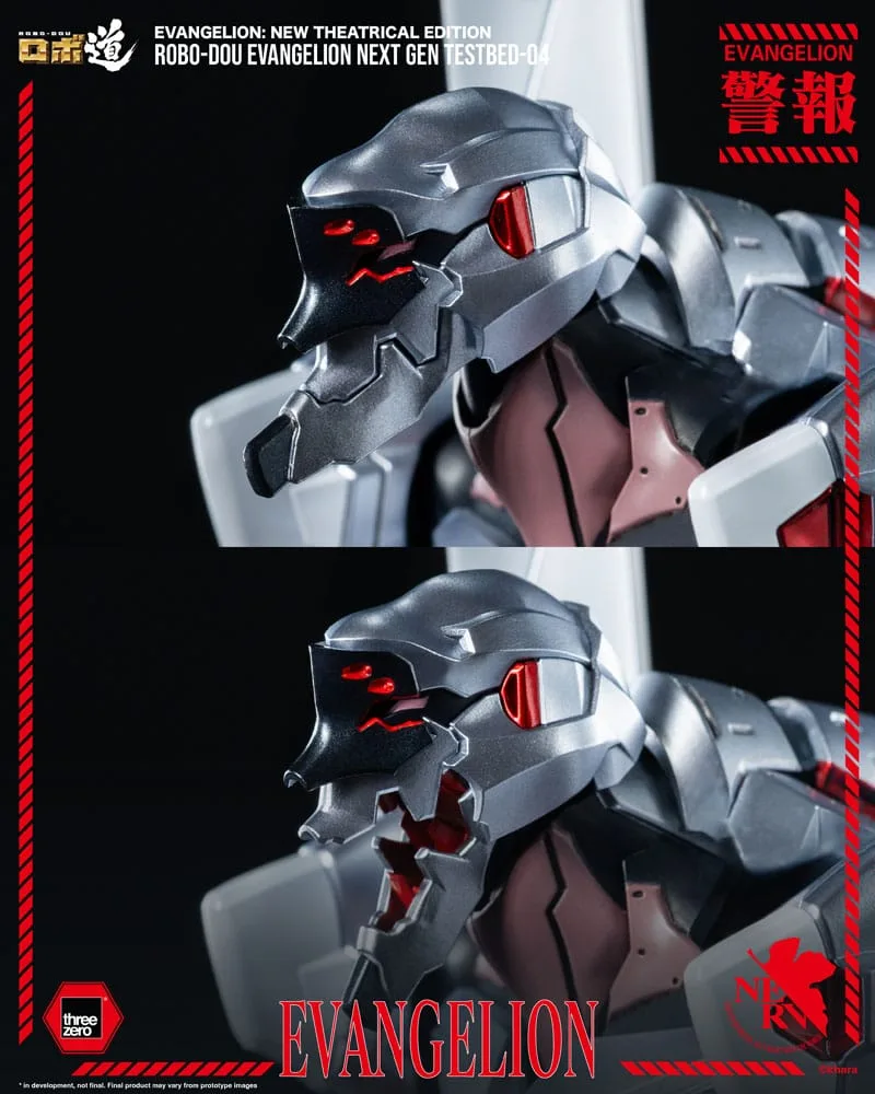 Evangelion: New Theatrical Edition Robo-Dou Action Figure Evangelion Testbed-04 25 cm by ThreeZero - Evangelion