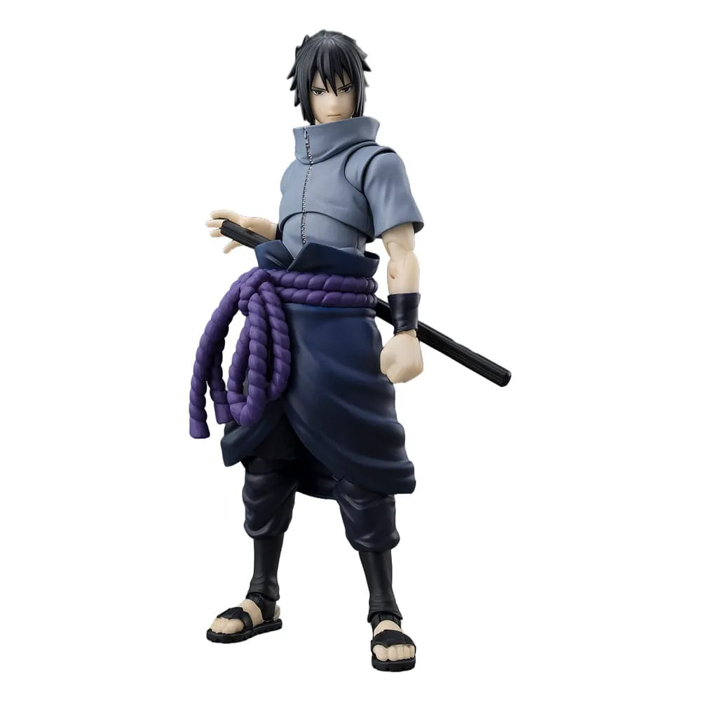 Naruto S.H.Figuarts Action Figure Sasuke Uchiha Solitary Shinobi 15 cm by Bandai Tamashii Nations - Naruto