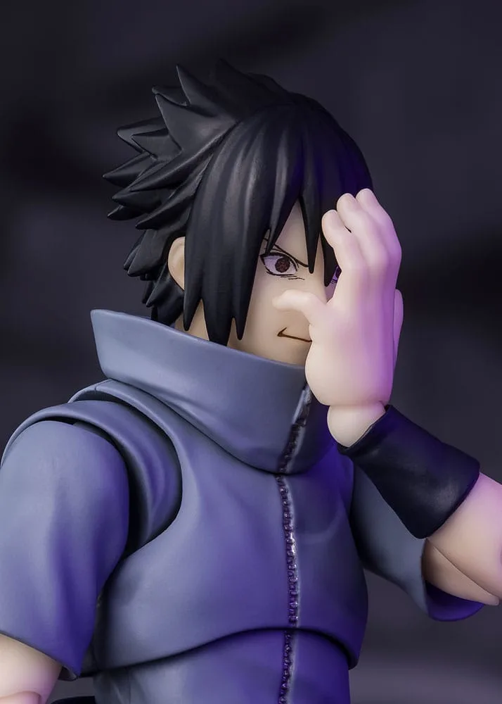 Naruto S.H.Figuarts Action Figure Sasuke Uchiha Solitary Shinobi 15 cm by Bandai Tamashii Nations - Naruto