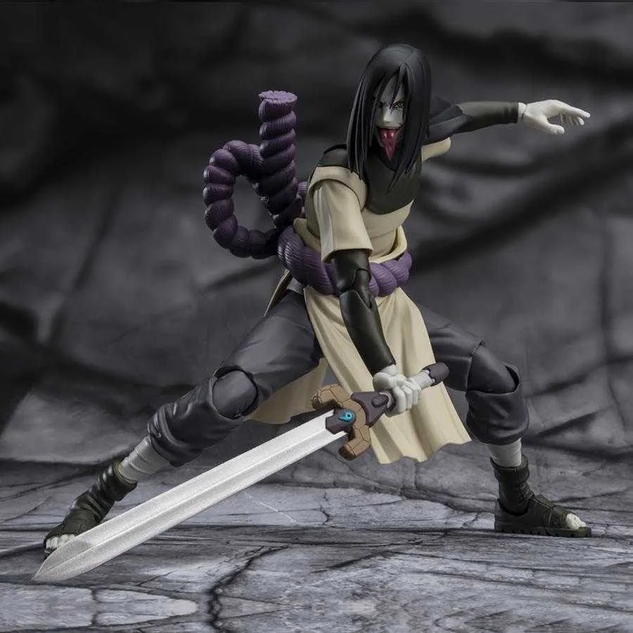Naruto S.H.Figuarts Action Figure Orochimaru - Seeker of Immortality Reissue 15 cm by Bandai Tamashii Nations - Naruto