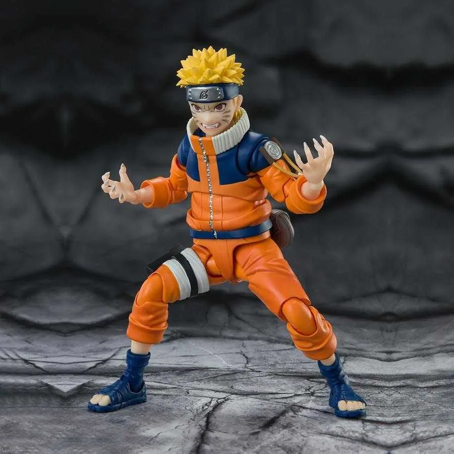 Naruto S.H.Figuarts Action Figure Naruto Uzumaki The No.1 Most Unpredictable Ninja Reissue 15 cm by Bandai Tamashii Nations - Naruto