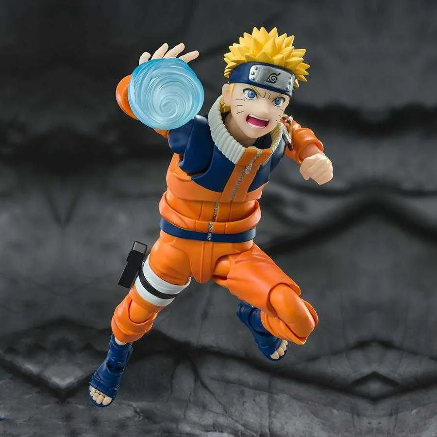 Naruto S.H.Figuarts Action Figure Naruto Uzumaki The No.1 Most Unpredictable Ninja Reissue 15 cm by Bandai Tamashii Nations - Naruto