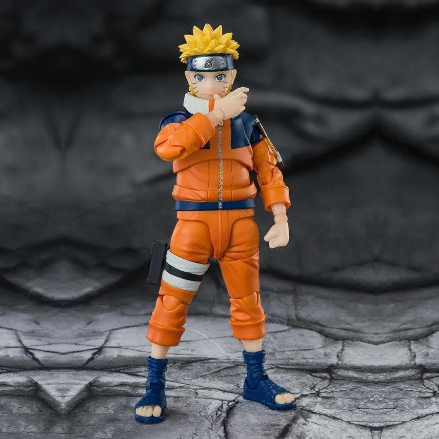 Naruto S.H.Figuarts Action Figure Naruto Uzumaki The No.1 Most Unpredictable Ninja Reissue 15 cm by Bandai Tamashii Nations - Naruto