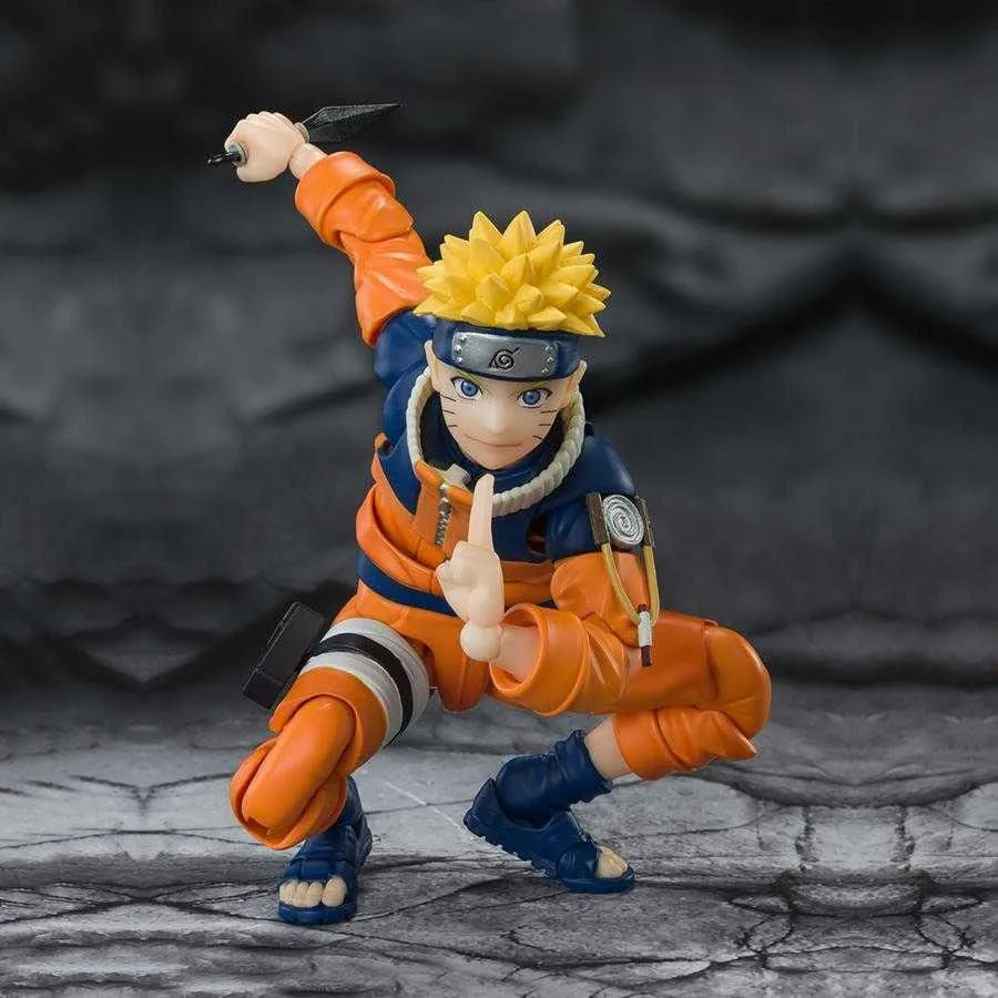 Naruto S.H.Figuarts Action Figure Naruto Uzumaki The No.1 Most Unpredictable Ninja Reissue 15 cm by Bandai Tamashii Nations - Naruto