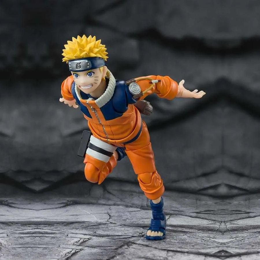 Naruto S.H.Figuarts Action Figure Naruto Uzumaki The No.1 Most Unpredictable Ninja Reissue 15 cm by Bandai Tamashii Nations - Naruto