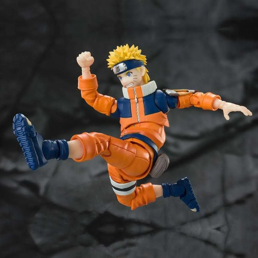 Naruto S.H.Figuarts Action Figure Naruto Uzumaki The No.1 Most Unpredictable Ninja Reissue 15 cm by Bandai Tamashii Nations - Naruto