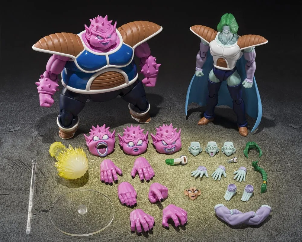 Dragon Ball Z S.H. Figuarts Action Figure Dodoria & Zarbon Bardock the Father of Goku 16 cm by Bandai Tamashii Nations - Dragon Ball
