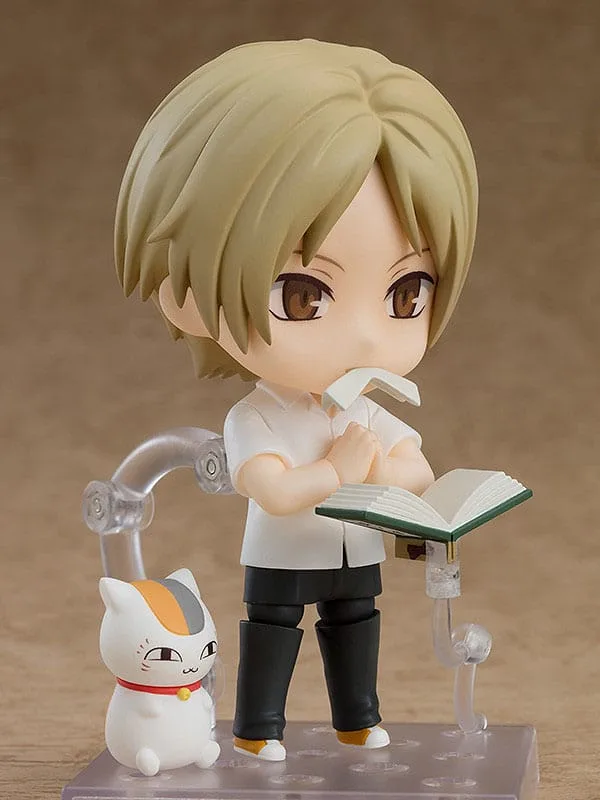 Natsume Yujin-cho Nendoroid Action Takashi Natsume & Nyanko Sensei 10 cm by Good Smile Company - Natsume´s Book of Friends