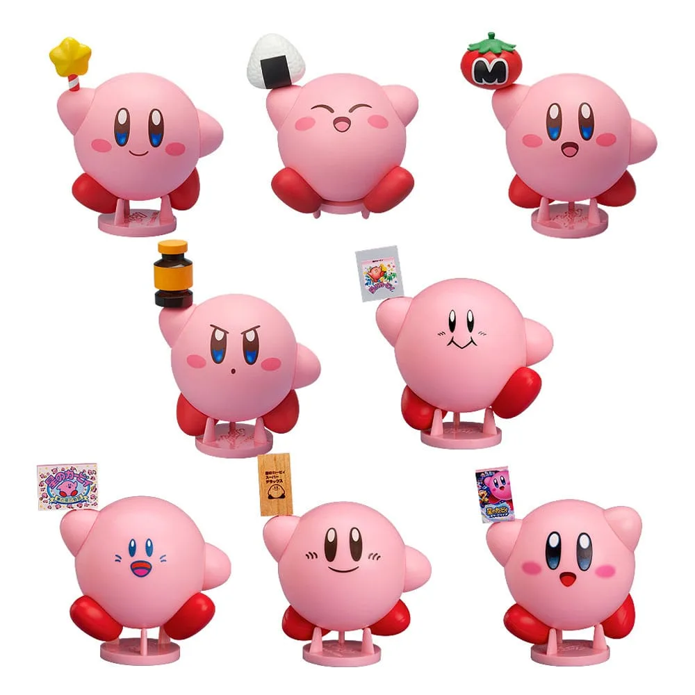 Kirby Corocoroid Buildable Collectible Figures 6 cm Series 2 Deluxe Assortment (6) by Good Smile Company - Kirby