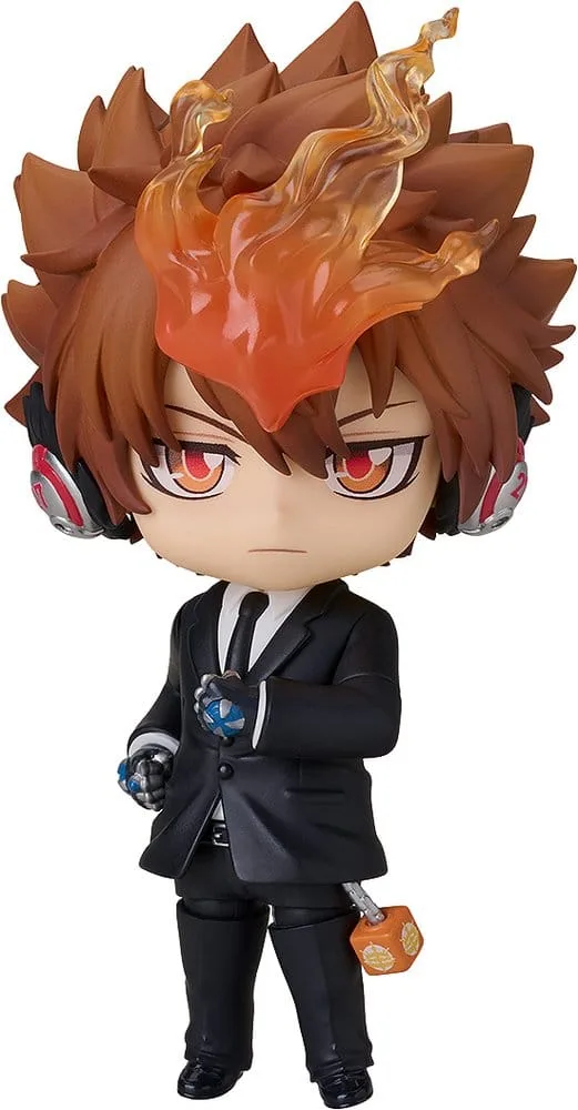 Reborn! Series Nendoroid Action Figure Tsunayoshi Sawada: Black Suit Ver. 11 cm by Orange Rouge - Reborn!