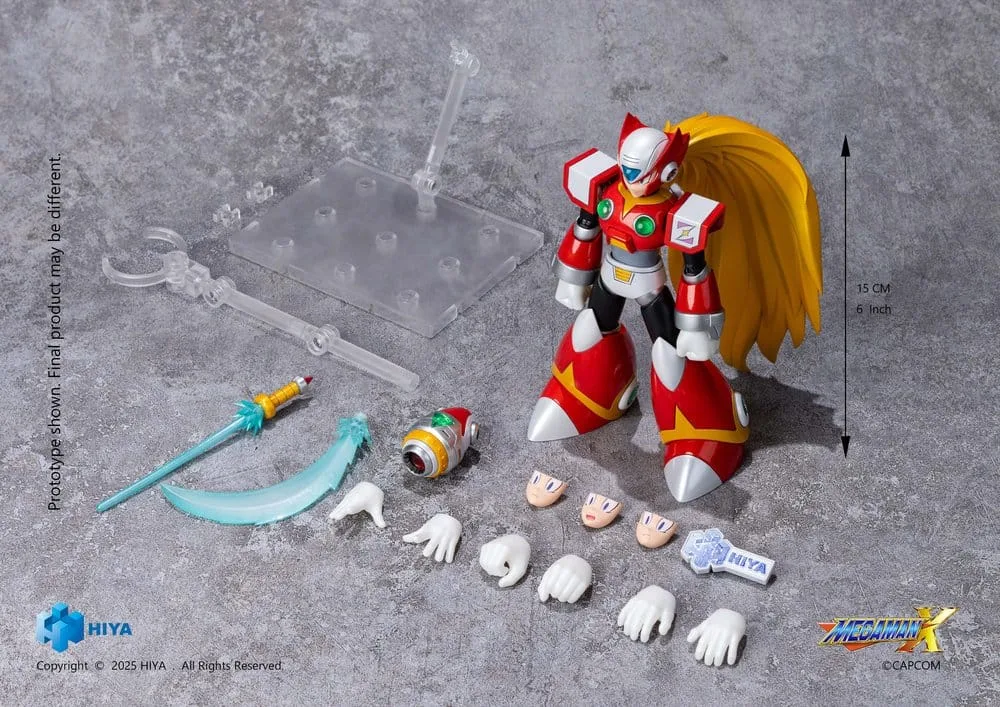 Mega Man X Exquisite Basic Action Figure Zero 15 cm by Hiya Toys - Mega Man