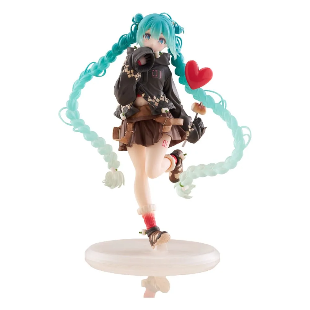 Hatsune Miku PVC Statue Hatsune Fashion Outdoor Spring Ver. 18 cm by Taito Prize - Hatsune Miku
