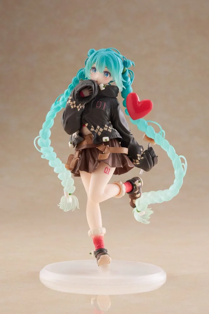 Hatsune Miku PVC Statue Hatsune Fashion Outdoor Spring Ver. 18 cm by Taito Prize - Hatsune Miku
