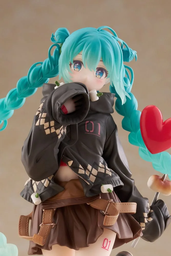 Hatsune Miku PVC Statue Hatsune Fashion Outdoor Spring Ver. 18 cm by Taito Prize - Hatsune Miku