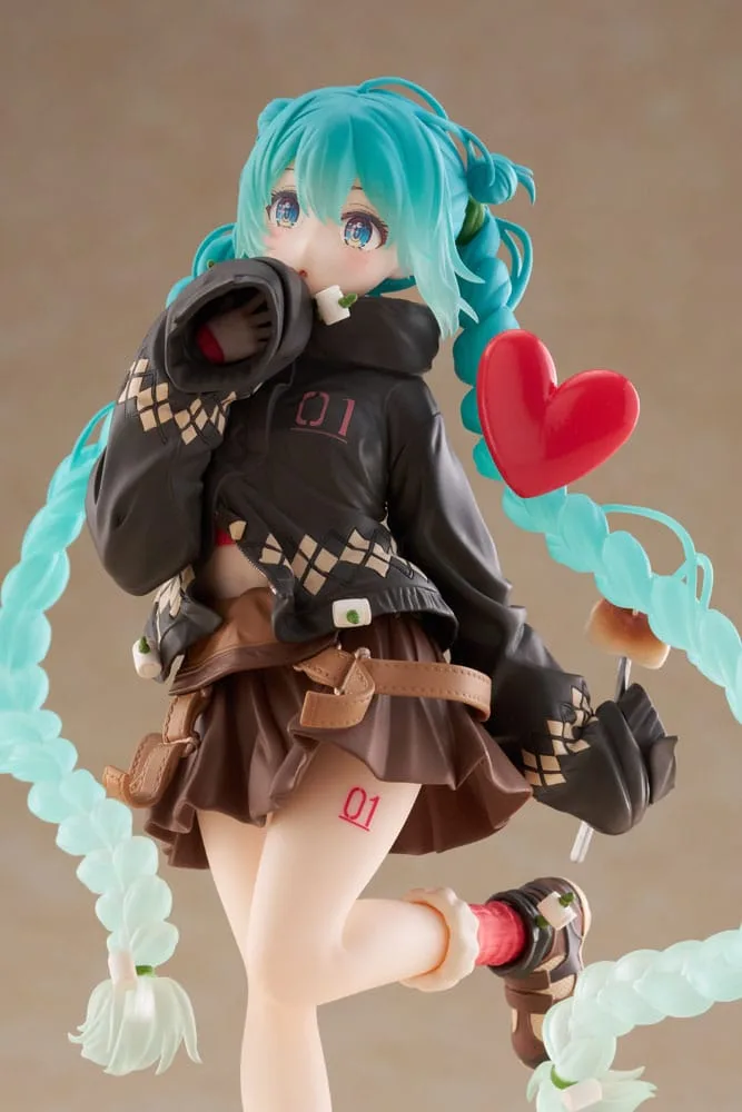 Hatsune Miku PVC Statue Hatsune Fashion Outdoor Spring Ver. 18 cm by Taito Prize - Hatsune Miku