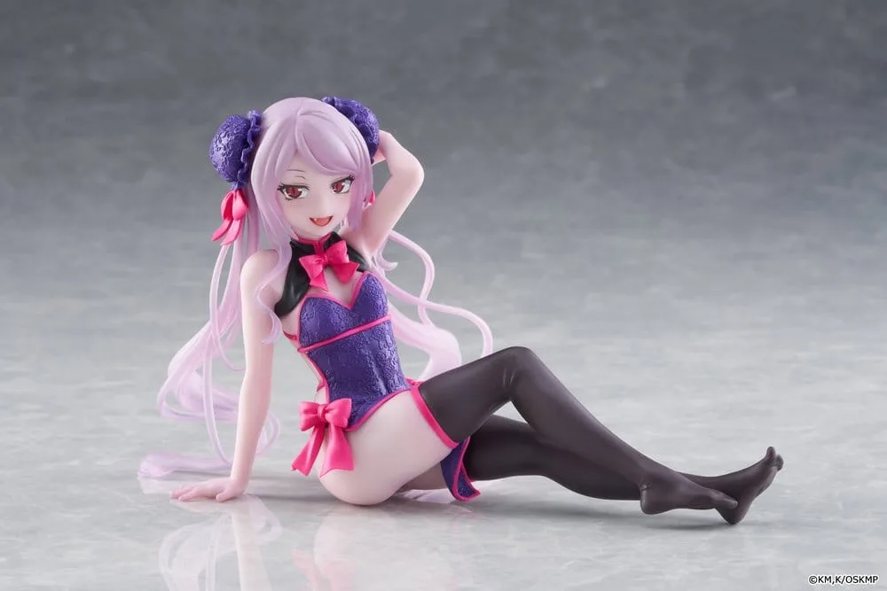 Overlord Desktop Cute PVC Statue Shalltear Chinese Dress Ver. 13 cm by Taito Prize - Overlord