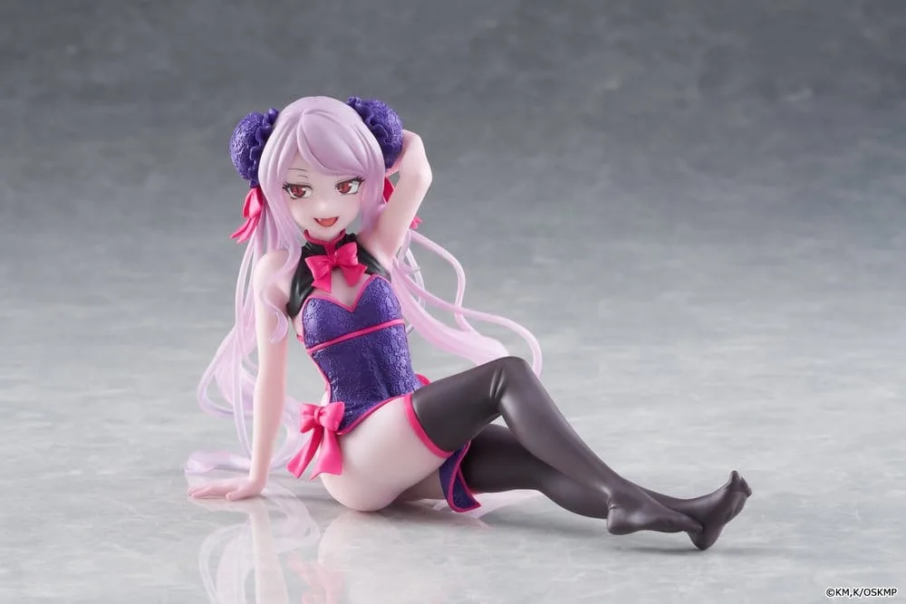 Overlord Desktop Cute PVC Statue Shalltear Chinese Dress Ver. 13 cm by Taito Prize - Overlord