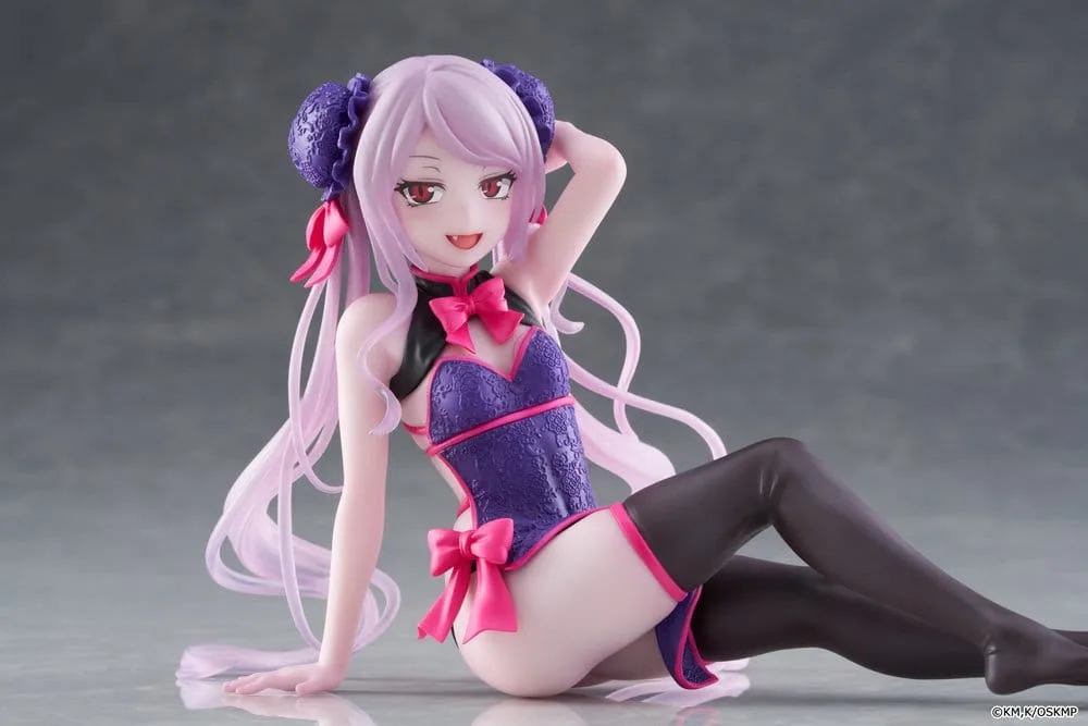 Overlord Desktop Cute PVC Statue Shalltear Chinese Dress Ver. 13 cm by Taito Prize - Overlord