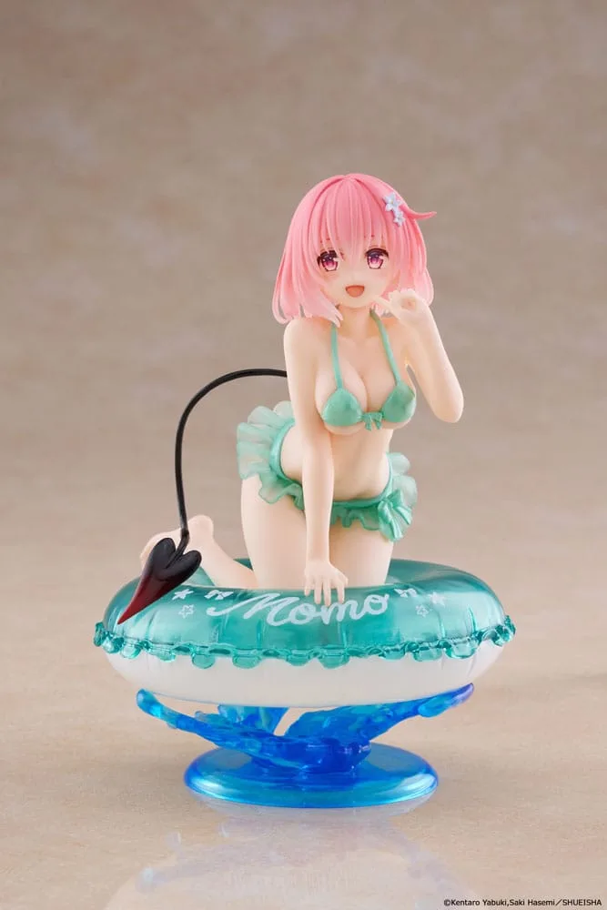 To Love-Ru Darkness PVC Statue Aqua Float Girls Darkness Momo 10 cm by Taito Prize - To Love-Ru