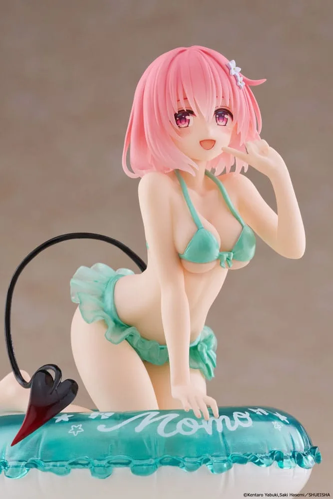 To Love-Ru Darkness PVC Statue Aqua Float Girls Darkness Momo 10 cm by Taito Prize - To Love-Ru