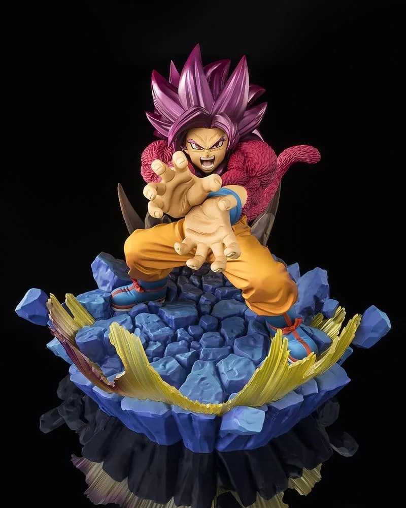 Dragon Ball Daima FiguartsZERO Extra Battle PVC Statue Marshall Super Saiyan 4 Son Goku Daima by Bandai Tamashii Nations - Dragon Ball