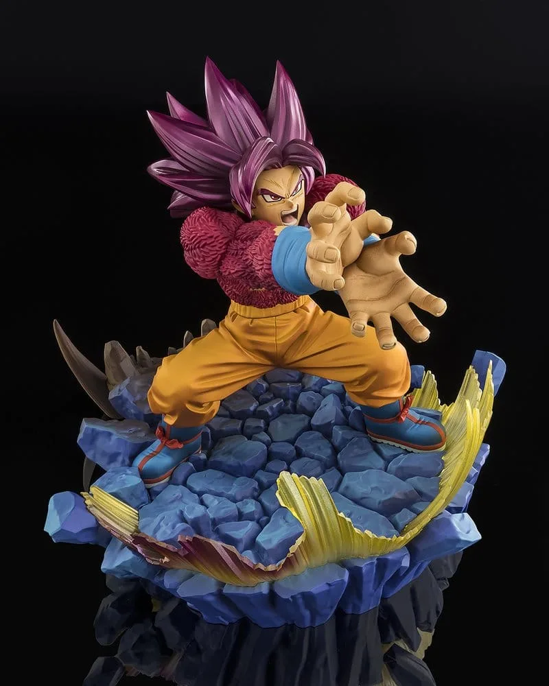 Dragon Ball Daima FiguartsZERO Extra Battle PVC Statue Marshall Super Saiyan 4 Son Goku Daima by Bandai Tamashii Nations - Dragon Ball