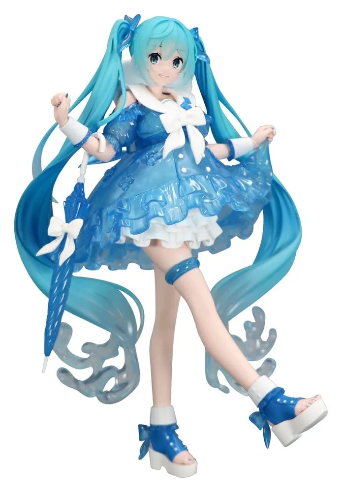 Hatsune Miku Trio-Try-iT PVC Statue Miku Rainy Dance 19 cm by Furyu - Hatsune Miku