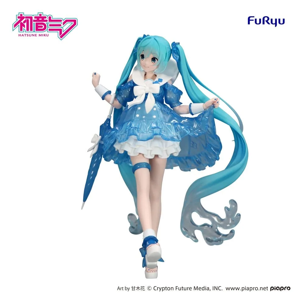Hatsune Miku Trio-Try-iT PVC Statue Miku Rainy Dance 19 cm by Furyu - Hatsune Miku