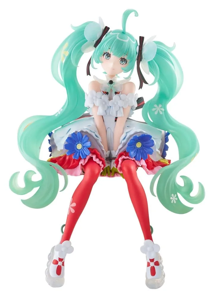 Hatsune Miku Noodle Stopper PVC Statue Hatsune Miku Japan Live Tour 2025 Blooming 14 cm by Furyu - Hatsune Miku