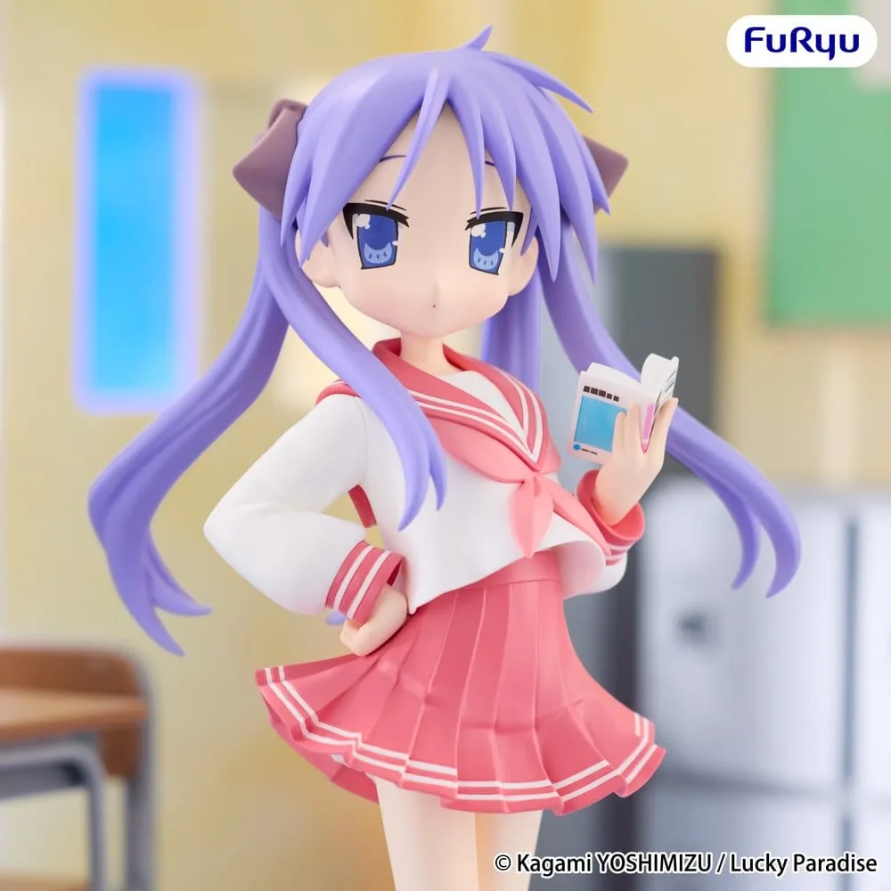 Lucky Star Trio-Try-iT PVC Statue Kagami Hiiragi 19 cm by Furyu - Lucky Star