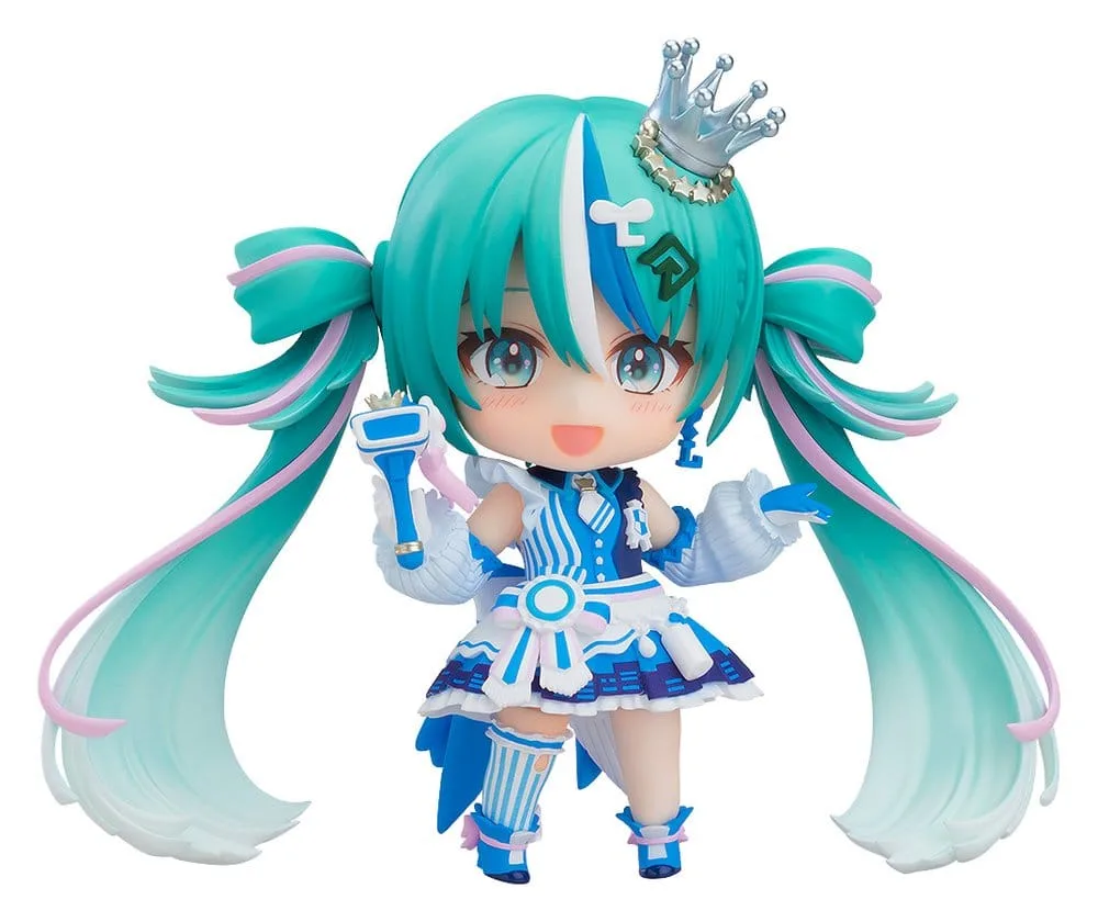 Character Vocal Series 01: Hatsune Miku PVC Statue Nendoroid Lawson's 50th anniversary Special Live Ver. 10 cm by Good Smile Company - Character Vocal Series