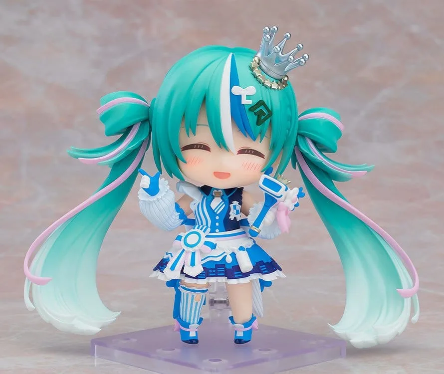 Character Vocal Series 01: Hatsune Miku PVC Statue Nendoroid Lawson's 50th anniversary Special Live Ver. 10 cm by Good Smile Company - Character Vocal Series
