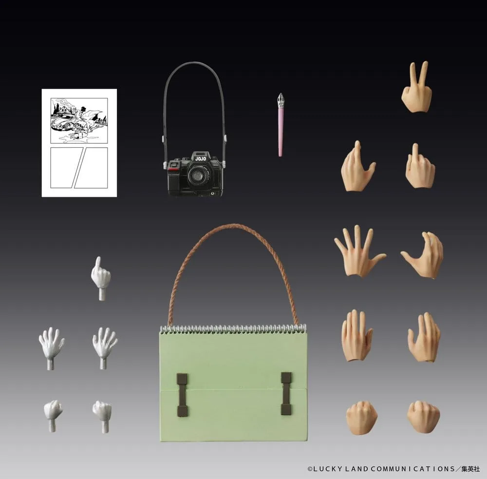 JoJo's Bizarre Adventure: Diamond Is Unbreakable Action Figure Chozokado Rohan Kishibe & Heaven's Door (Rerelease) 15 cm by Medicos Entertainment - JoJo´s Bizarre Adventure