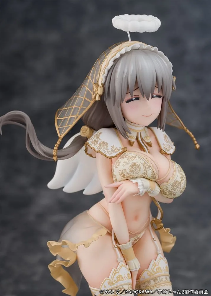 Uzaki-chan Wants to Hang Out! PVC Statue 1/7 Tsuki Uzaki Angel Ver. 19 cm by Proof - Uzaki-chan Wants to Hang Out!
