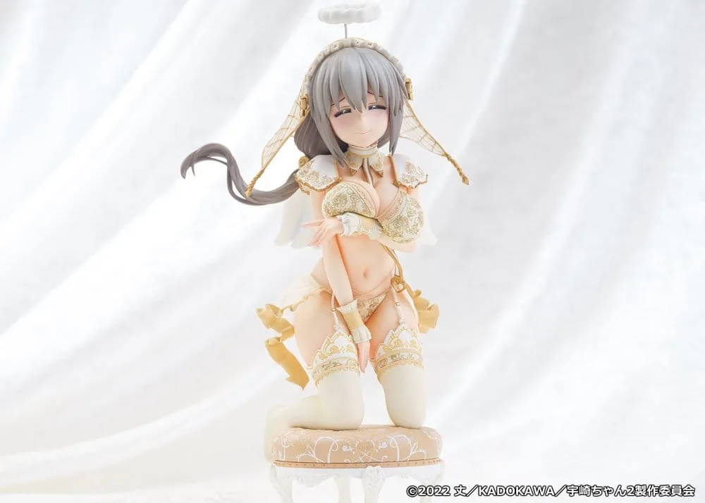 Uzaki-chan Wants to Hang Out! PVC Statue 1/7 Tsuki Uzaki Angel Ver. 19 cm by Proof - Uzaki-chan Wants to Hang Out!