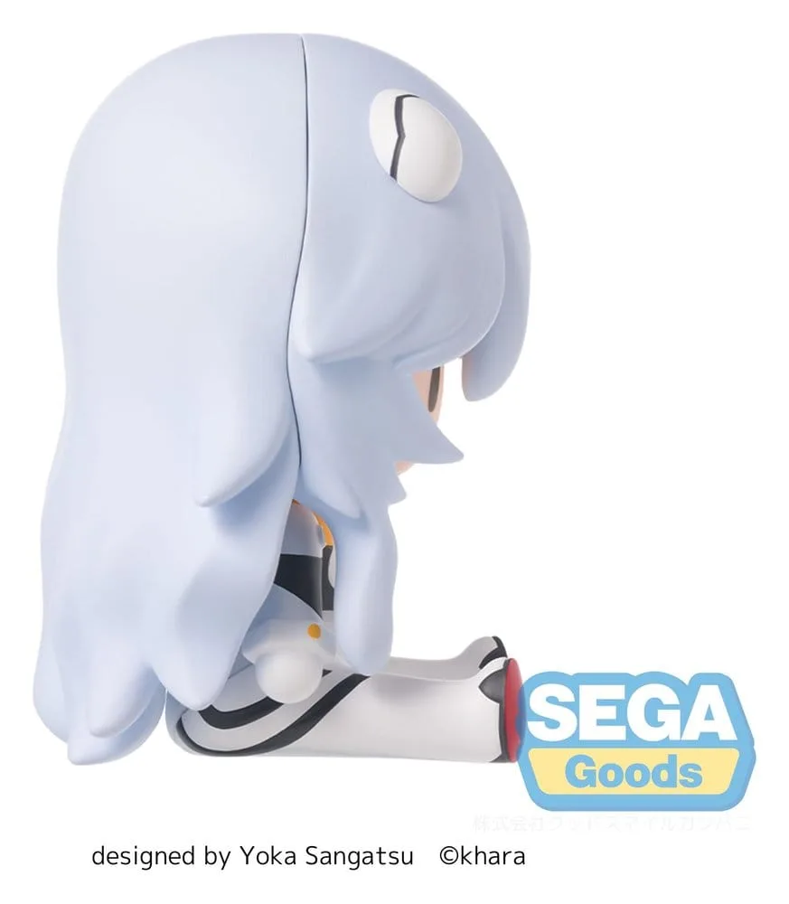 Evangelion: 3.0+1.0 Thrice Upon a Time Fuwa Petit Chibi Figure Rei: Long Hair 8 cm by Sega - Evangelion