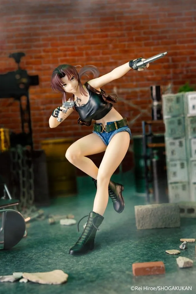Black Lagoon Vivit PVC Statue Revy 16 cm by System Service - Black Lagoon