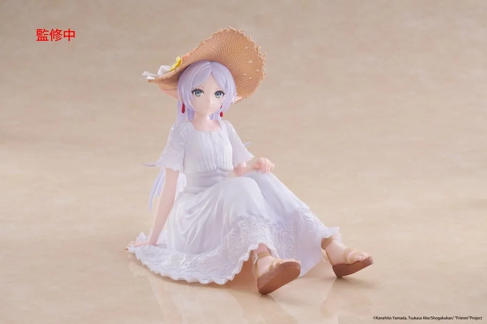 Frieren: Beyond Journey's End PVC Statue Desktop Cute Figure Frieren Summer Dress Ver. 13 cm by Taito Prize - Frieren