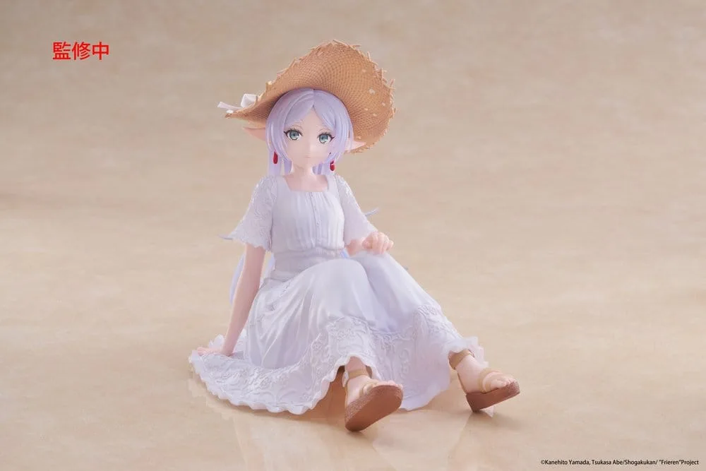 Frieren: Beyond Journey's End PVC Statue Desktop Cute Figure Frieren Summer Dress Ver. 13 cm by Taito Prize - Frieren