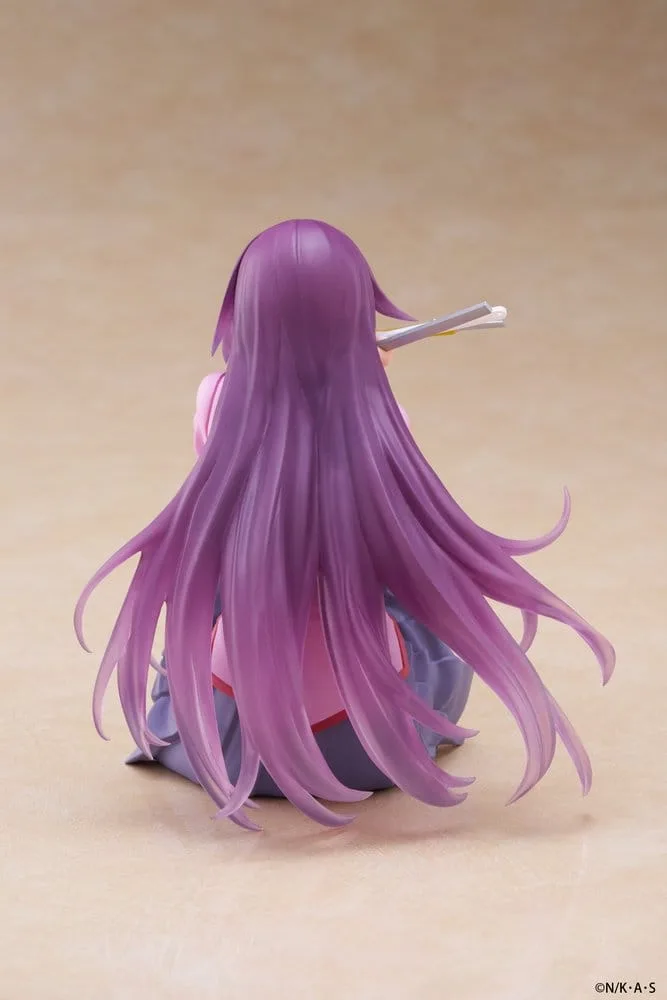 Monogatari PVC Statue Desktop Cute Figure Hitagi Senjougahara 13 cm by Taito Prize - Monogatari